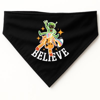 Believe Alien Unicorn USA-Made Doggie Bandana