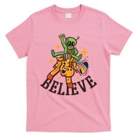 Believe Alien Unicorn T-Shirt