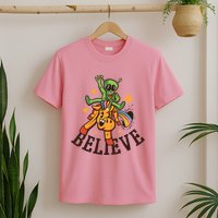 Believe Alien Unicorn T-Shirt