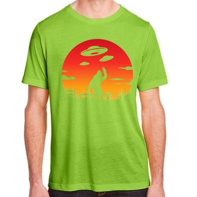 Believe Bigfoot UFO Adult ChromaSoft Performance T-Shirt