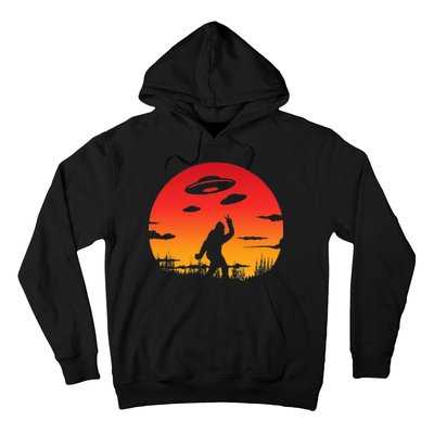 Believe Bigfoot UFO Hoodie