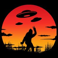 Believe Bigfoot UFO Mug