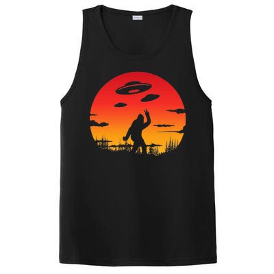 Believe Bigfoot UFO PosiCharge Competitor Tank