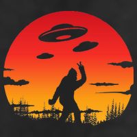 Believe Bigfoot UFO Trucker Hat