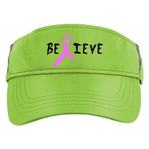 Believe Breast Cancer Adult Drive Performance Visor