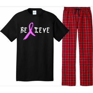 Believe Breast Cancer Pajama Set