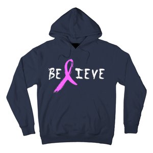 Believe Breast Cancer Hoodie