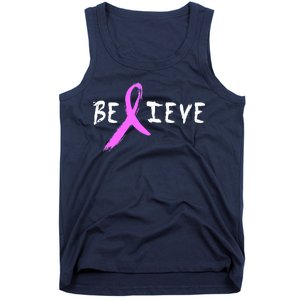 Believe Breast Cancer Tank Top