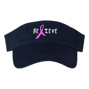 Believe Breast Cancer Valucap Bio-Washed Visor