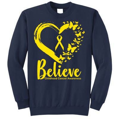 Believe Childhood Cancer Awareness Sweatshirt