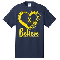 Believe Childhood Cancer Awareness Tall T-Shirt