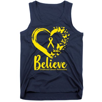 Believe Childhood Cancer Awareness Tank Top