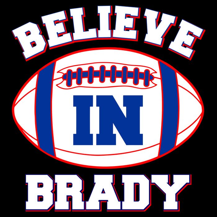 Believe In Brady Fan Football Design City Backpack