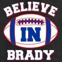 Believe In Brady Fan Football Design 11oz C Handle Ceramic Mug