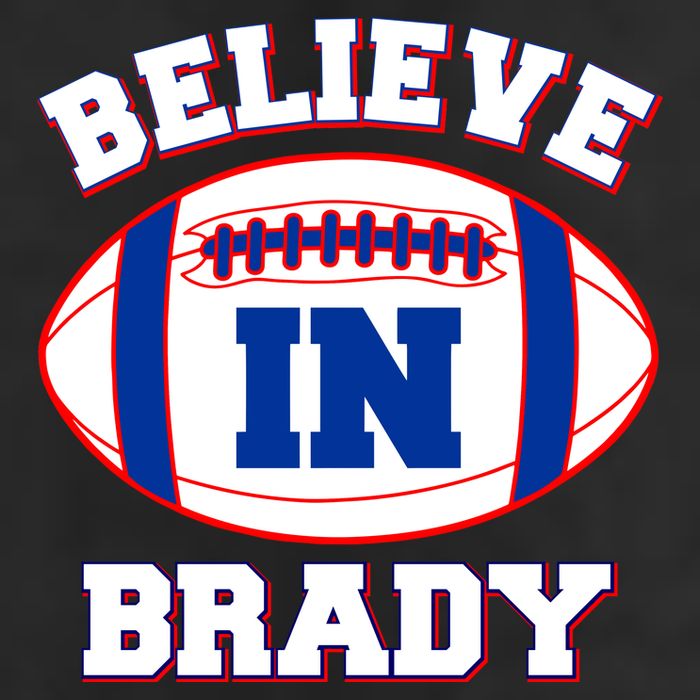 Believe In Brady Fan Football Design 11oz C Handle Ceramic Mug