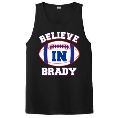 Believe In Brady Fan Football Design PosiCharge Competitor Tank