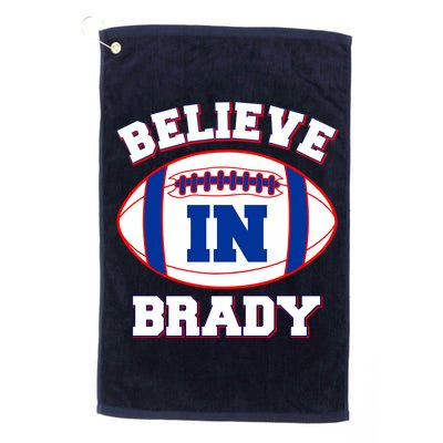 Believe In Brady Fan Football Design Golf Towel