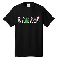 Believe In Christmas Cute Tall T-Shirt