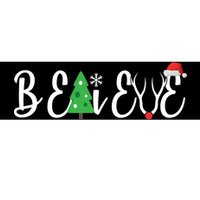 Believe In Christmas Cute Bumper Sticker