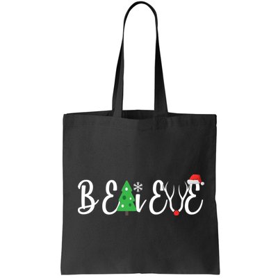 Believe In Christmas Cute Bag