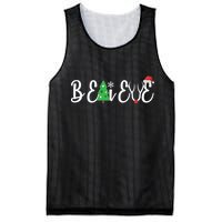 Believe In Christmas Cute Mesh Reversible Basketball Jersey Tank