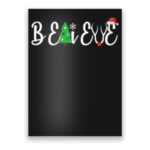 Believe In Christmas Cute Poster