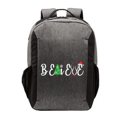 Believe In Christmas Cute Vector Backpack