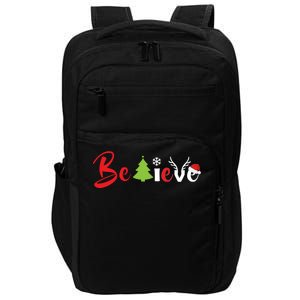 Believe In Christmas Spirit Impact Tech Backpack