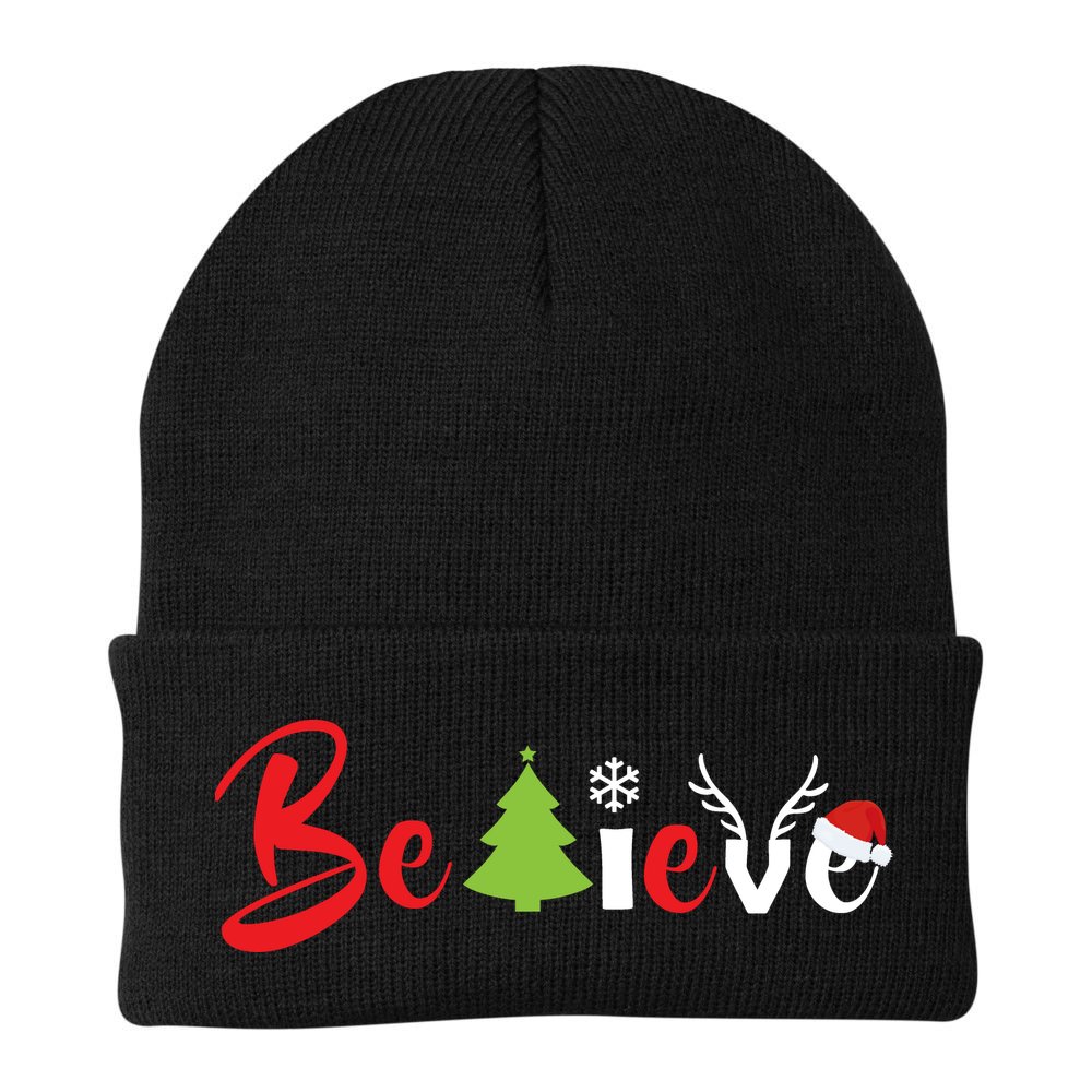 Believe In Christmas Spirit Beanie