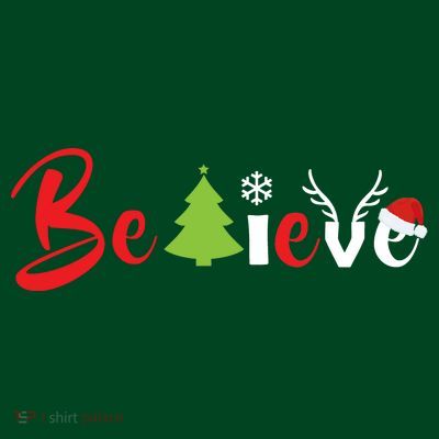 Believe In Christmas Spirit T-Shirt