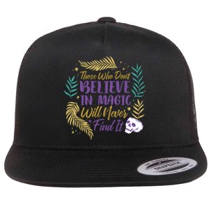 Believe In Magic Flat Bill Trucker Hat