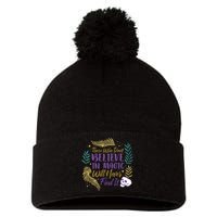 Believe In Magic Pom Pom 12in Knit Beanie