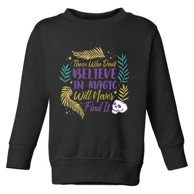 Believe In Magic Toddler Sweatshirt