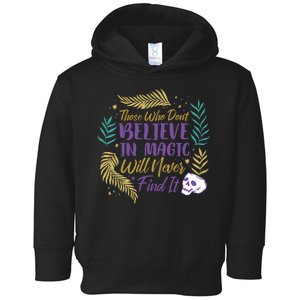 Believe In Magic Toddler Hoodie