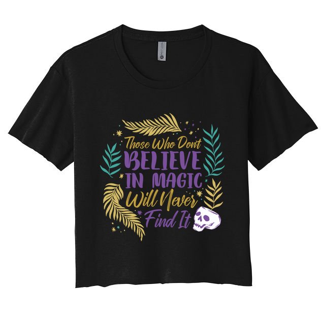 Believe In Magic Crop Top