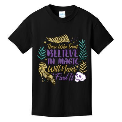 Believe In Magic Kids T-Shirt