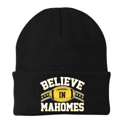Believe In Mahomes KC Football Kansas City Fan Beanie