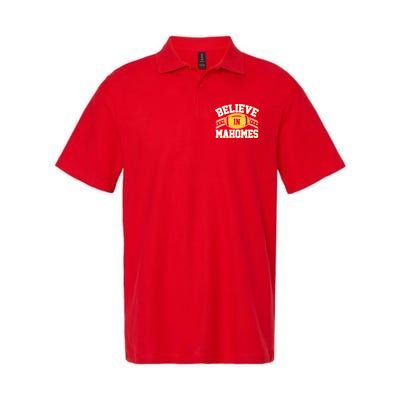 Believe In Mahomes KC Football Kansas City Fan Polo