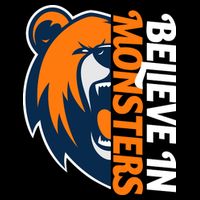Believe In Monsters Chicago Football City Backpack