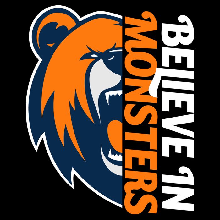 Believe In Monsters Chicago Football City Backpack