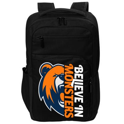 Believe In Monsters Chicago Football Impact Tech Backpack