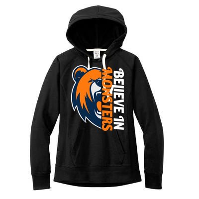 Believe In Monsters Chicago Football Women's Fleece Hoodie