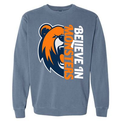 Believe In Monsters Chicago Football Garment-Dyed Sweatshirt