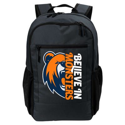 Believe In Monsters Chicago Football Daily Commute Backpack