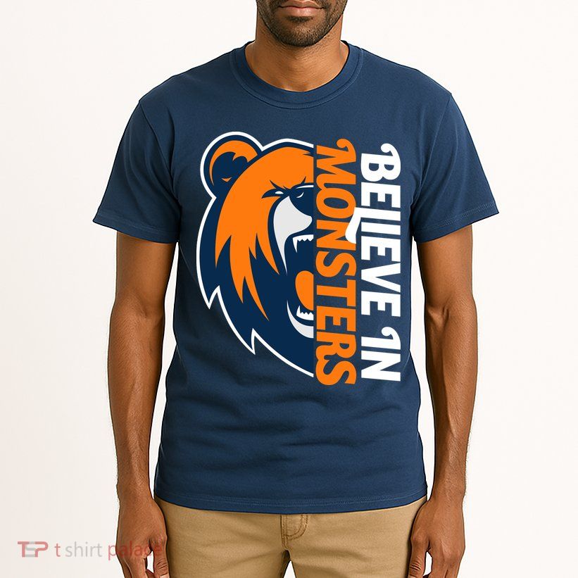 Believe In Monsters Chicago Football Tall T-Shirt