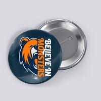 Believe In Monsters Chicago Football Button