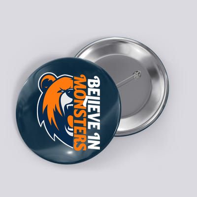 Believe In Monsters Chicago Football Button