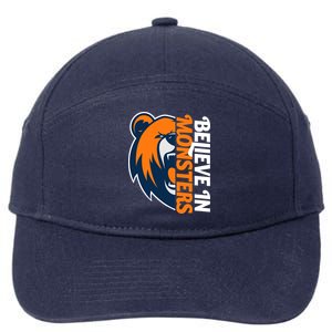 Believe In Monsters Chicago Football 7-Panel Snapback Hat