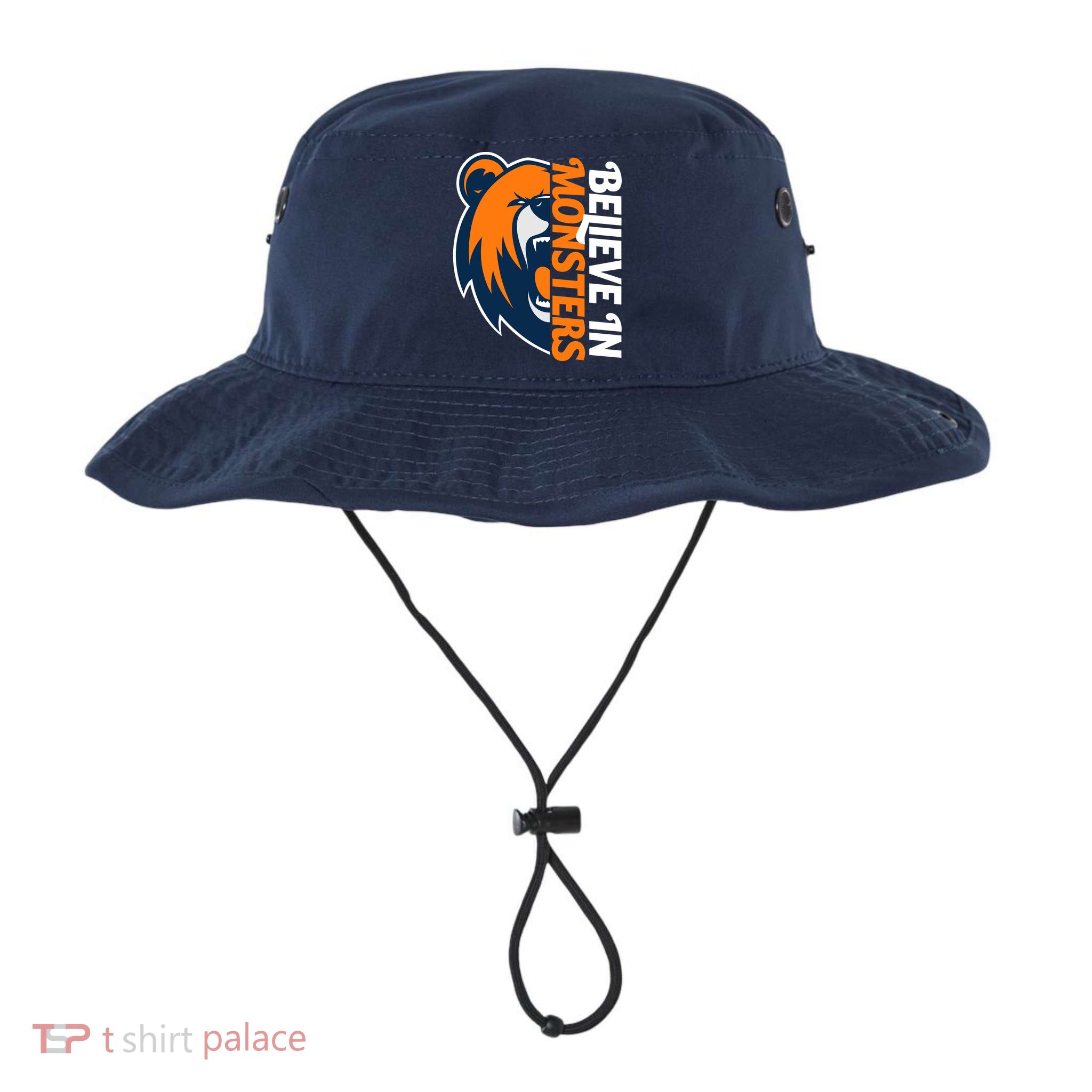 Believe In Monsters Chicago Football Bucket Hat