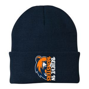 Believe In Monsters Chicago Football Knit Cap Winter Beanie